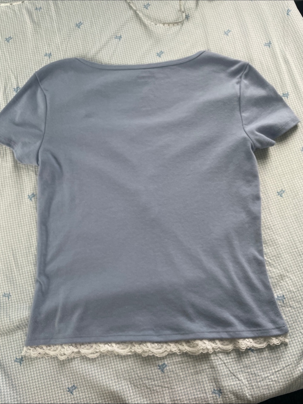 Pink Republic Lace Trimmed Top - Picture 8 of 8